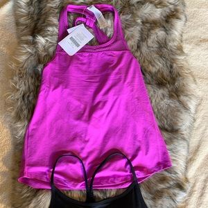 Fabletics tank top with sport bra